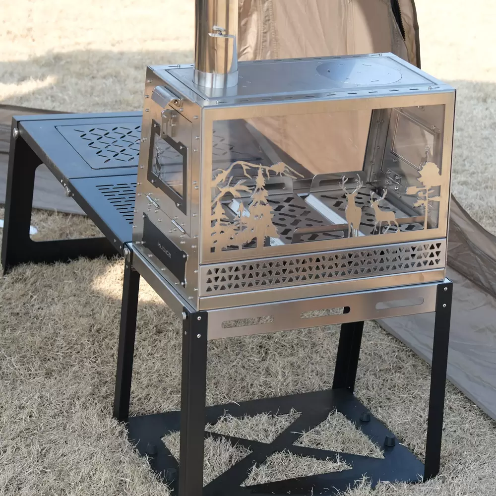 Forno a legna per esterni a nido d'ape