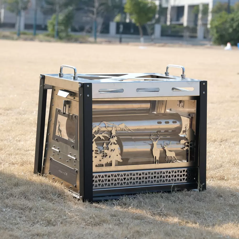 Forno a legna per esterni a nido d'ape