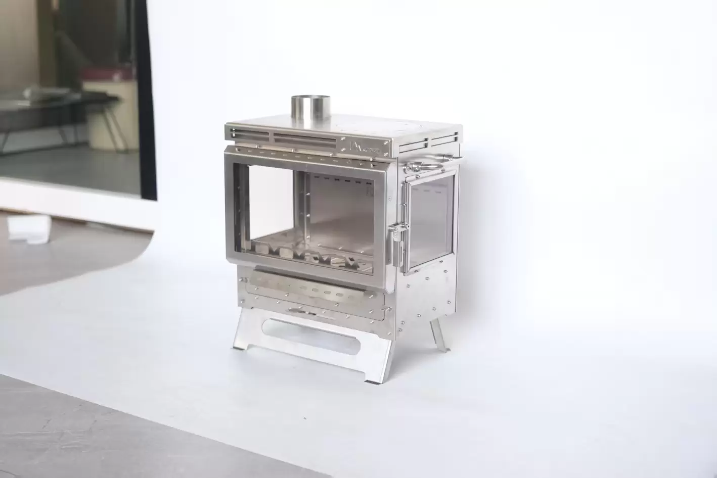 Forno a tenda a combustione statica adattiva multi-scena