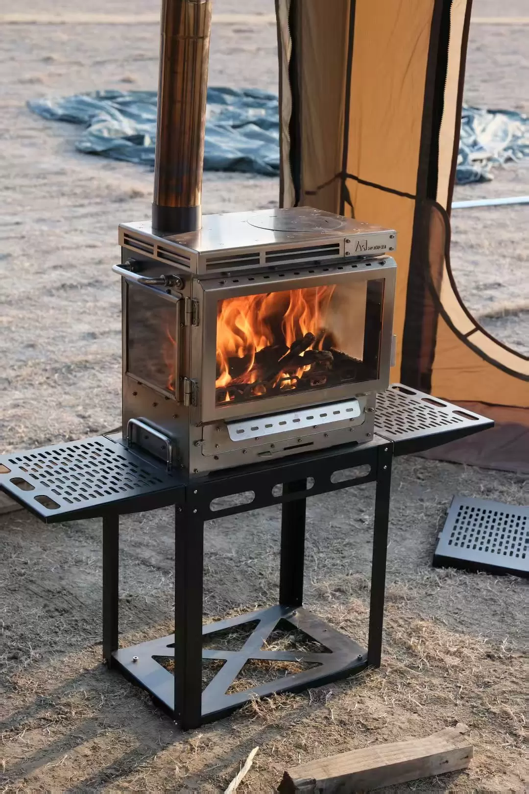Forno a tenda a combustione statica adattiva multi-scena