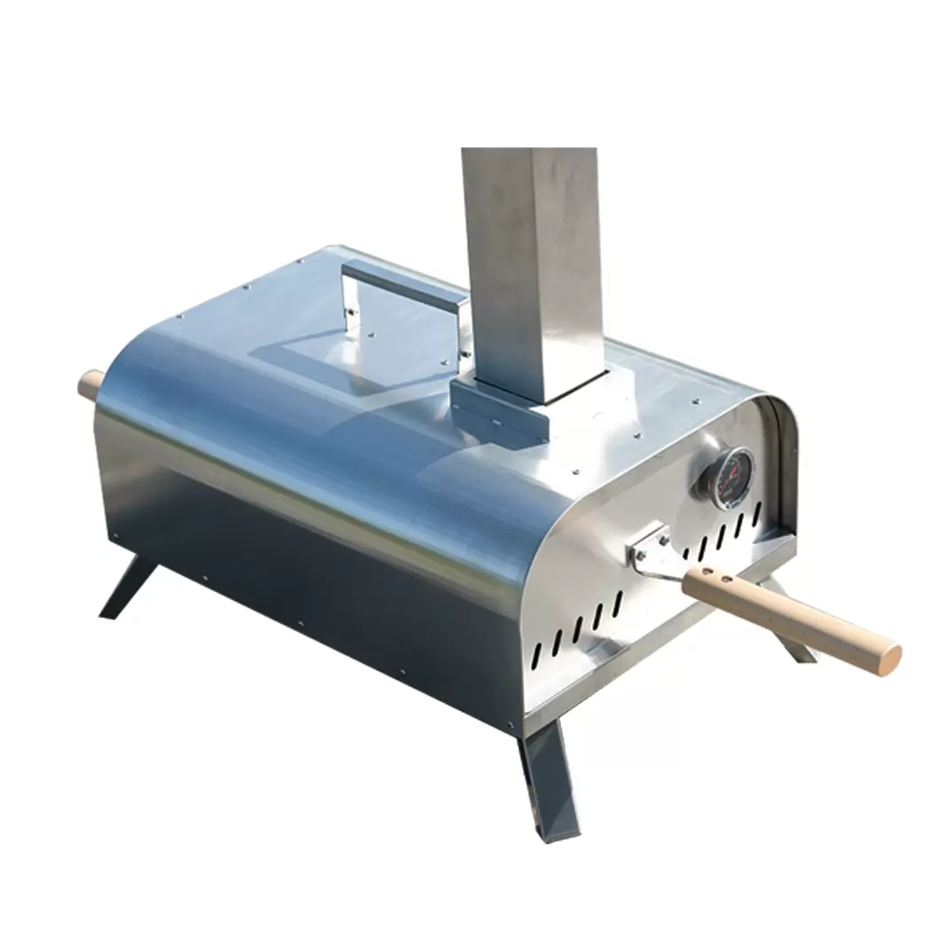 Fornello per pizza da esterno in acciaio inox