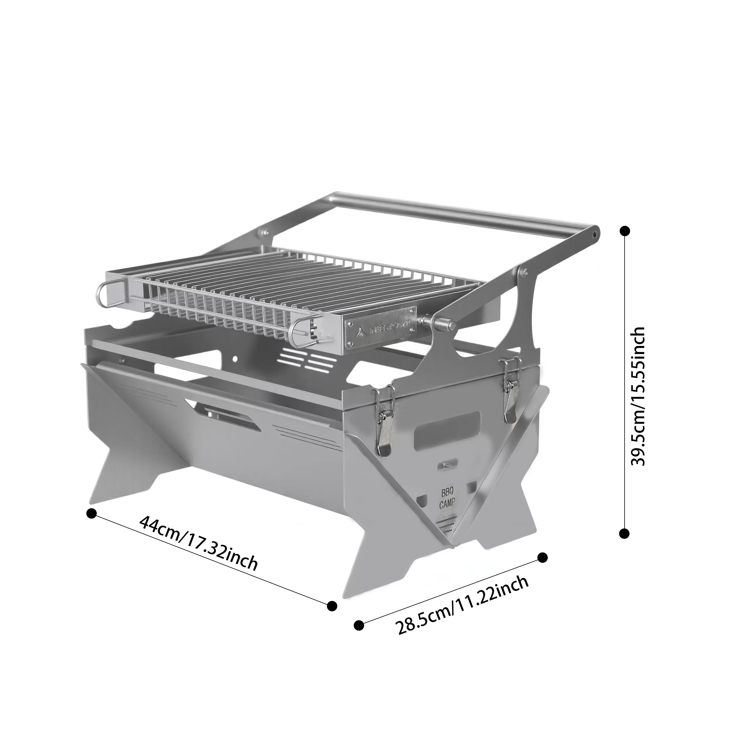 inbestcamp-barbecue rotante a 360 gradi