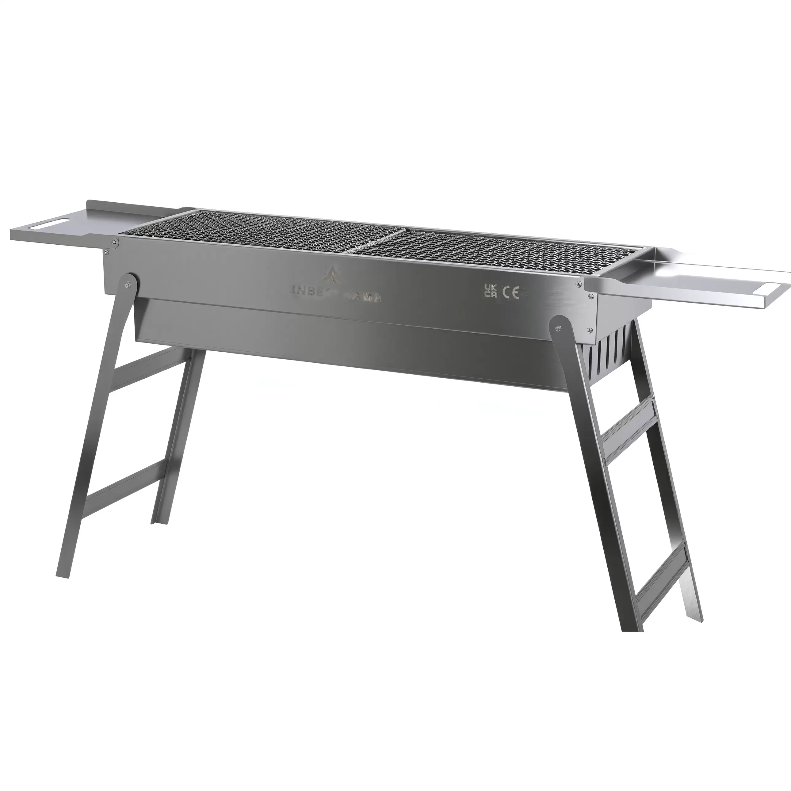 barbecue pieghevole in acciaio inox, griglia a carbone, stufa portatile per barbecue da esterno barbecue pieghevole in acciaio inox, griglia a carbone, stufa portatile per barbecue da esterno