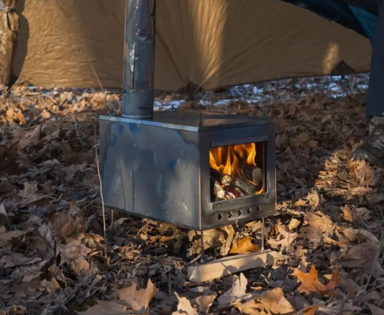 Stufa da tenda pieghevole ultraleggera da meno di 15 libbre