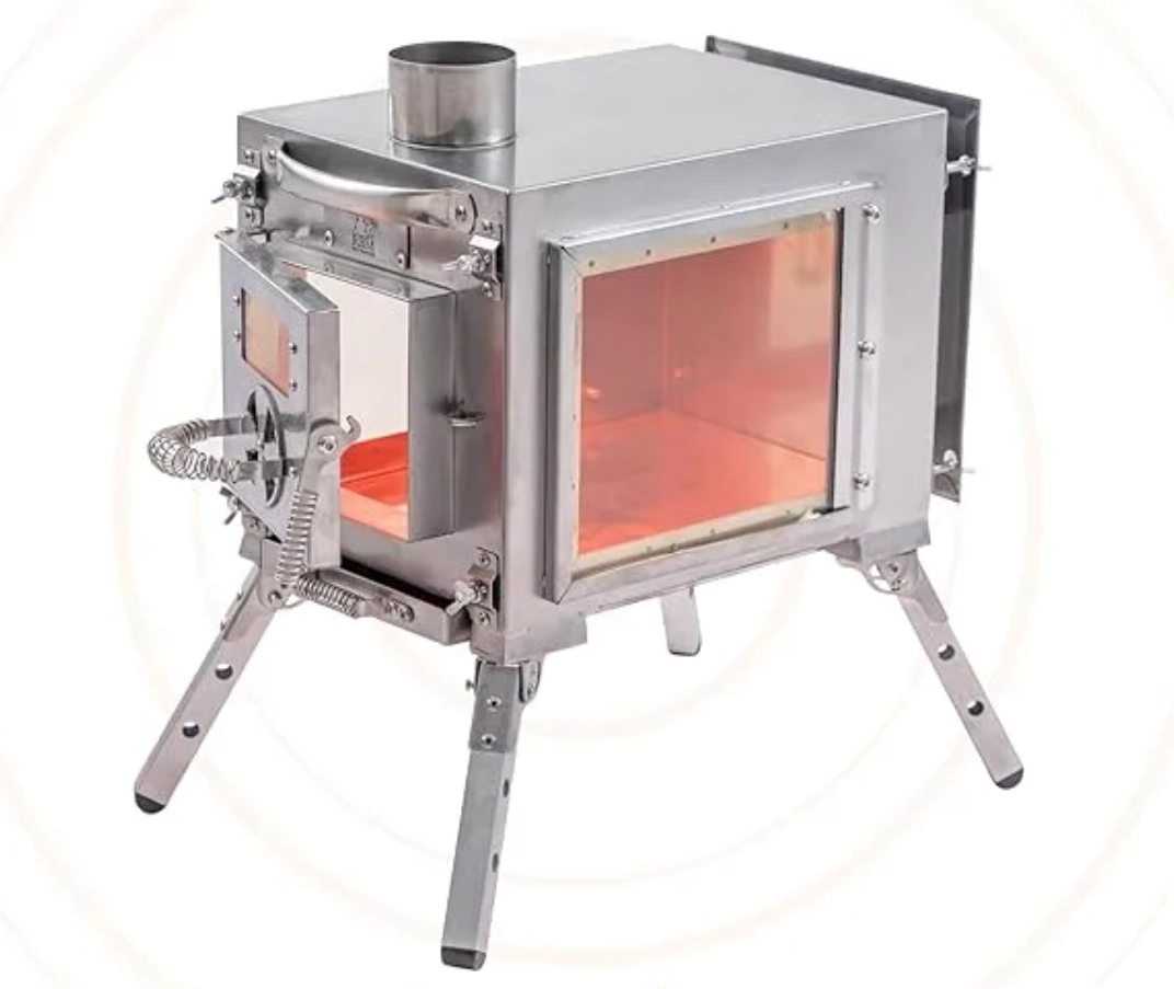 Stufa da tenda pieghevole ultraleggera da meno di 15 libbre