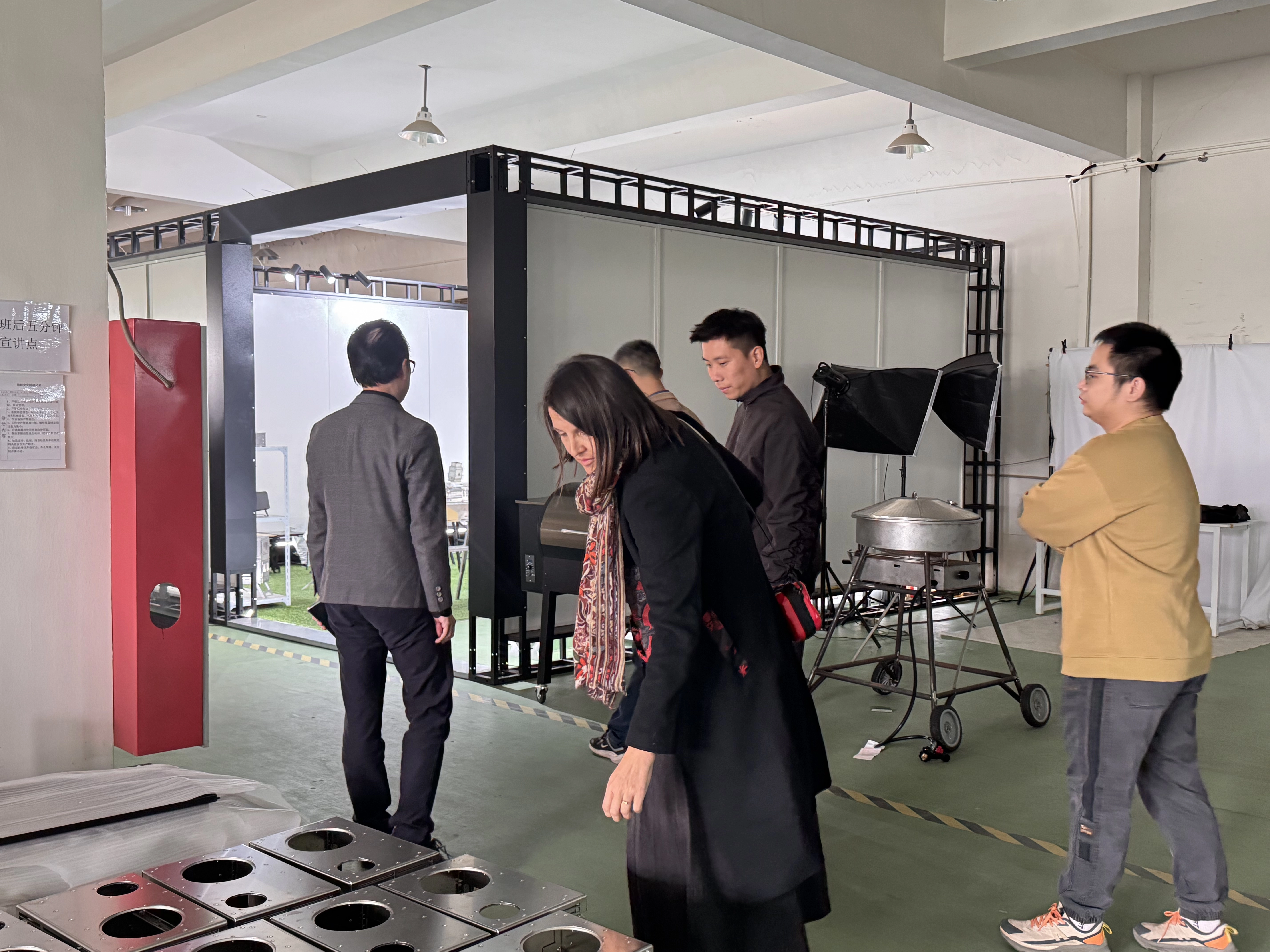 La delegazione del marchio canadese per l'outdoor visita Tuoshenghe La delegazione del marchio canadese per l'outdoor visita Tuoshenghe