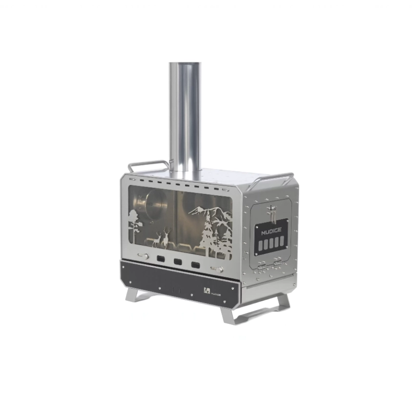 mini stufa a legna da interno