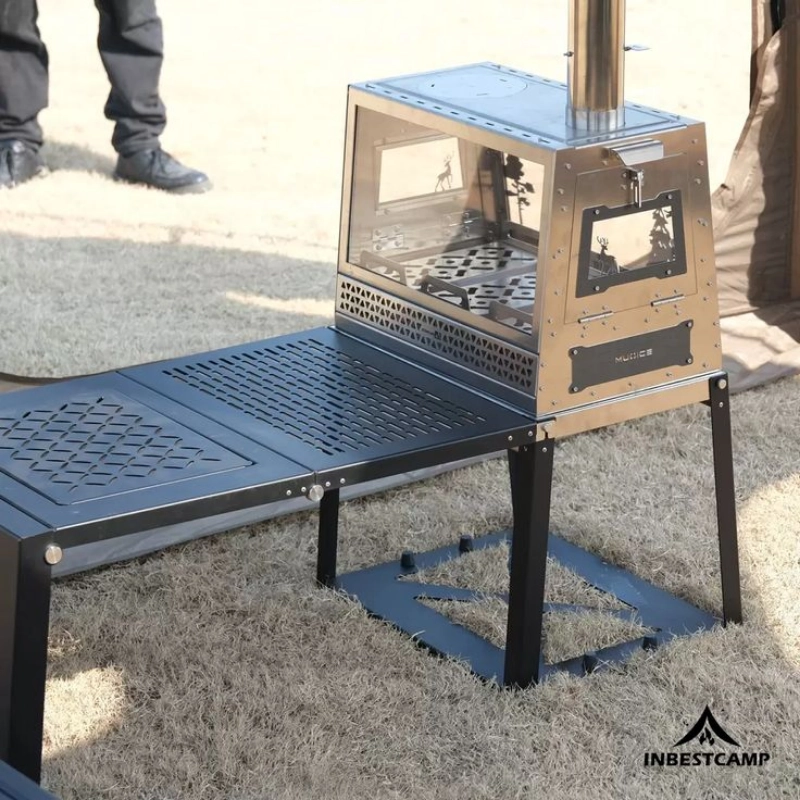 Dalla fabbrica al mercato: stufa a tenda trapezoidale in acciaio inossidabile per marchi OEM globali