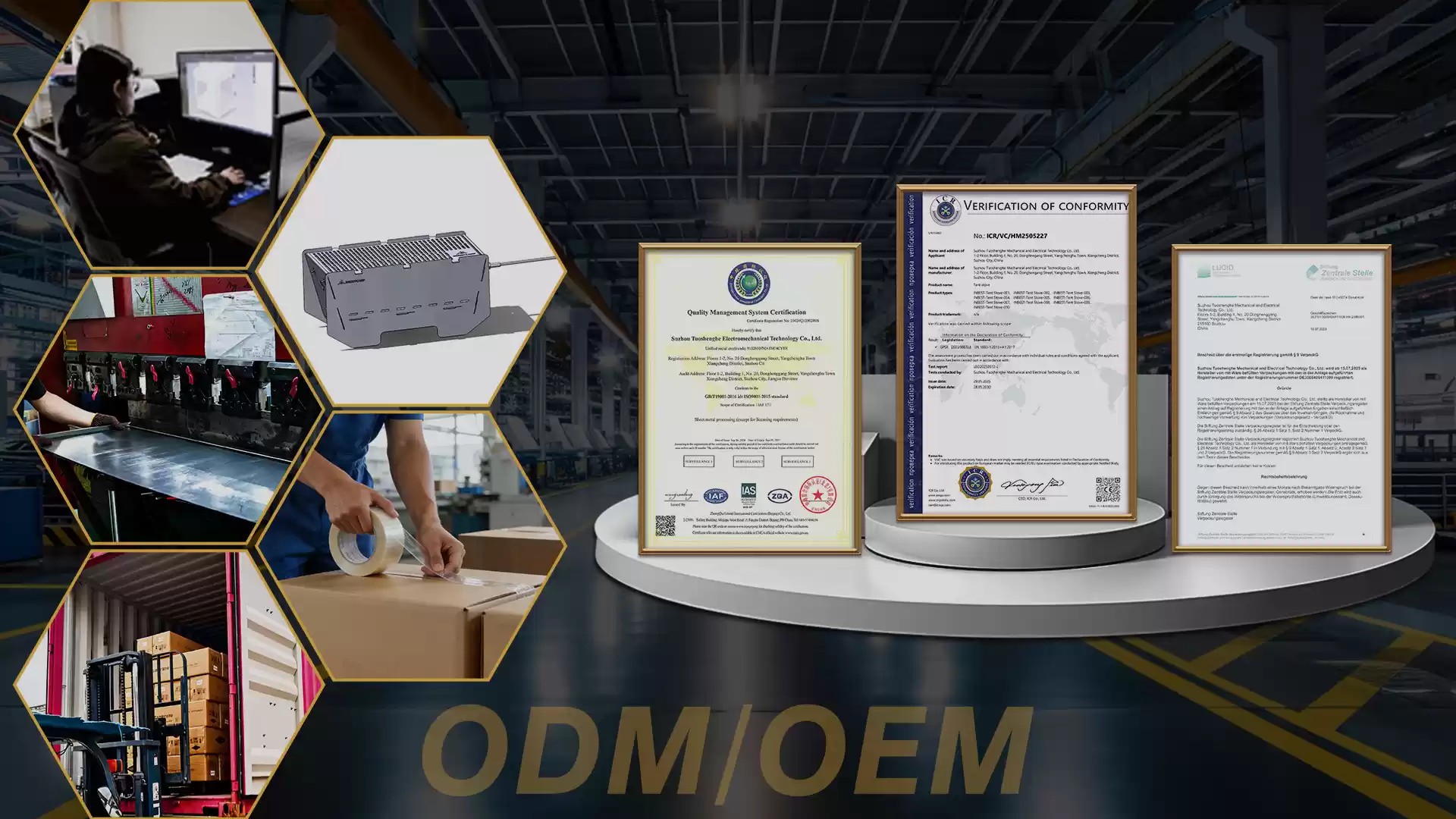 Produttore di attrezzature per esterni con sede in Cina