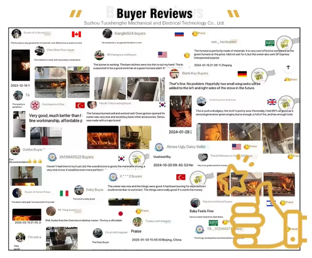 Recensioni degli acquirenti della stufa da tenda Recensioni degli acquirenti della stufa da tenda