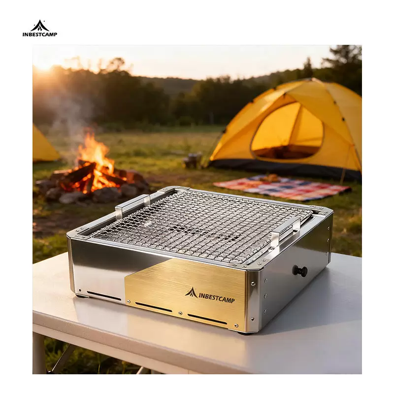 Griglia portatile ODM focalizzata sul marchio per le vendite globali all'aperto