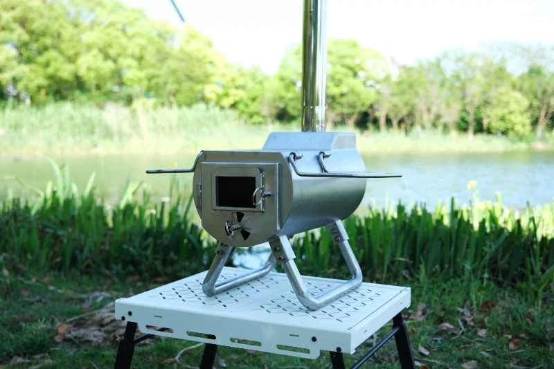 Stufa da campeggio per tenda riscaldata Stufa da campeggio per tenda riscaldata