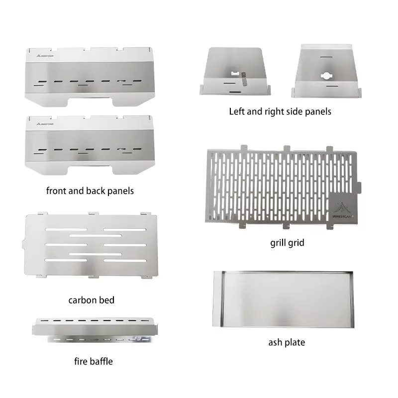 Produzione ODM di griglie da campeggio compatte di alta qualità