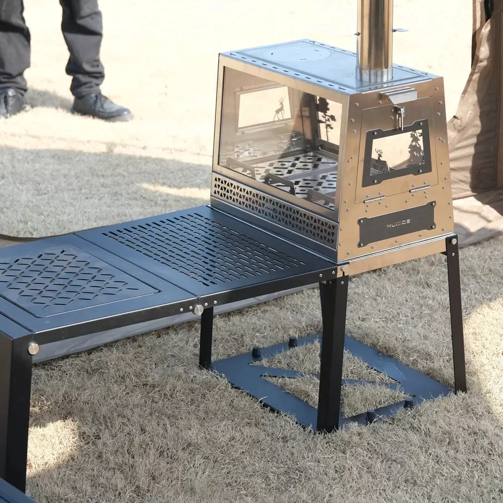 Fabbrica di produzione OEM di stufe a legna compatte per tende e l'evoluzione dei sistemi di riscaldamento per esterni