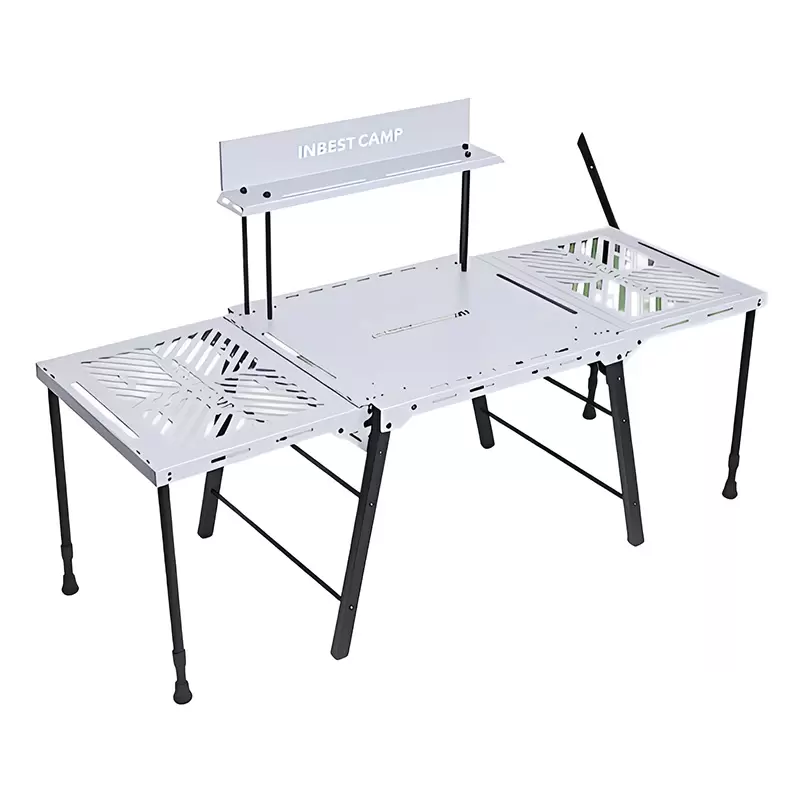 Tavolo staccabile da campeggio all'aperto