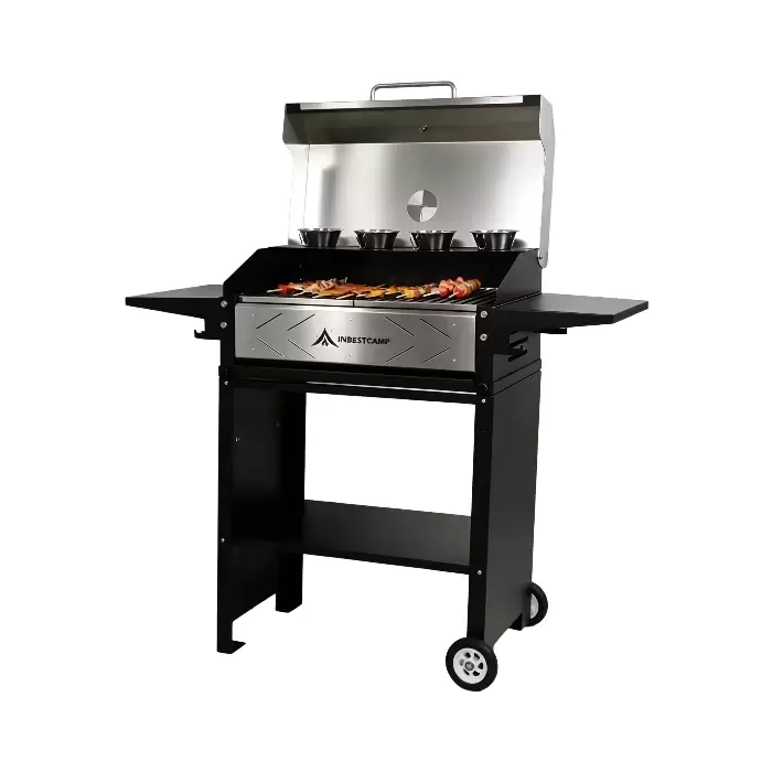 Approvvigionamento di griglie a carbone da giardino durevoli e antiruggine per i venditori Amazon del mercato USA/UE